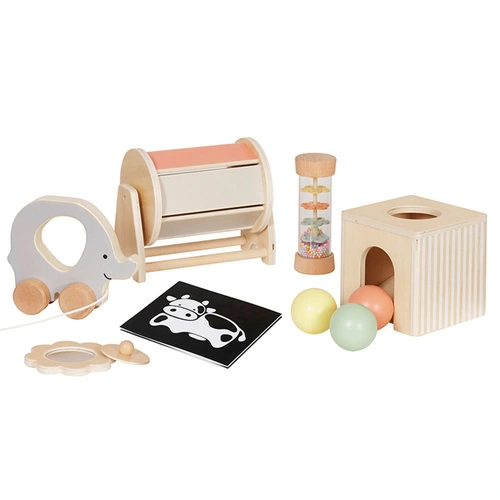 Drewniany zestaw Montessori