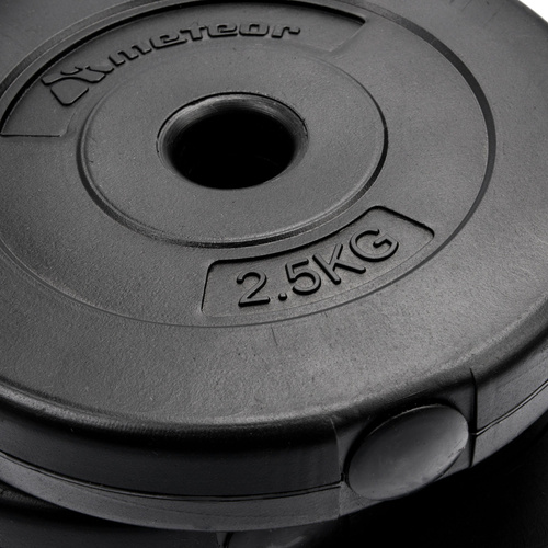 Zestaw hantli bitumicznych Meteor 25 kg