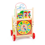 Wooden Walker – manupulative cube multicolour