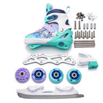 Inline skates Meteor 4in1 Blueberry M 34-37