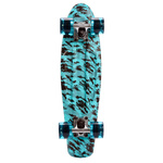 Plastic skateboard Meteor Multiboard blue/black