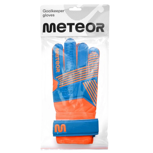 Meteor Catch 4 blue goalkeeper gloves