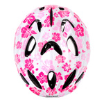 Kask rowerowy dla dzieci Meteor HB6-5 S 48-52 cm Pink flowers