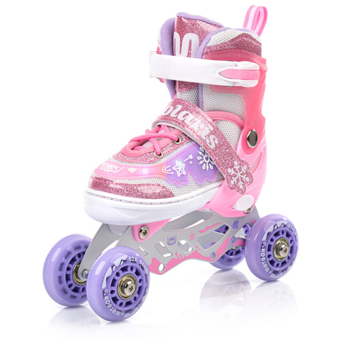 Rolki 4w1 Meteor dla dzieci S 30-33 Polaris