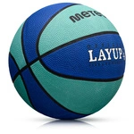 Piłka do koszykówki Meteor Layup 4 niebieski