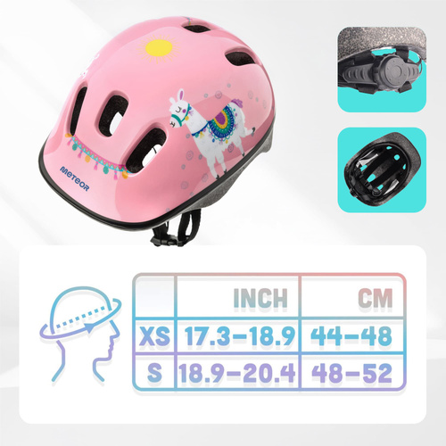 Kids bike helmet KS06 S 48-52 cm Lhama