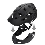 Full-face bicycle helmet Meteor Hydra M 55-58 cm black