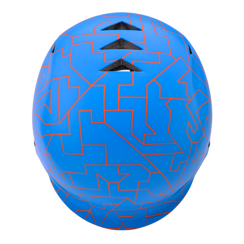 Kids bike helmet KS02 S 48-52 cm blue