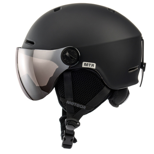 Ski helmet Meteor Falven L 58-61 cm black