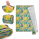Picnic Blanket Meteor 2XL 200x200 cm tropics