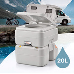 Toaleta turystyczna Meteor 20l biały
