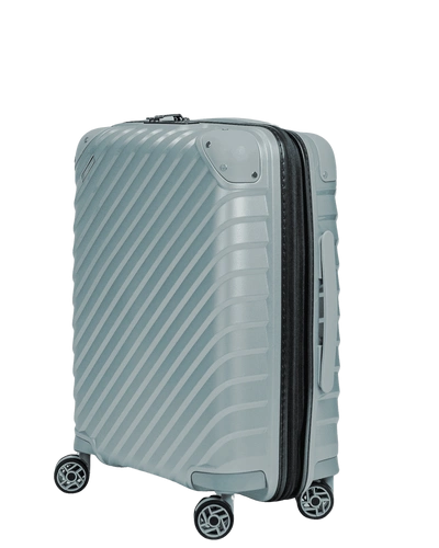 Swissbags Diamond cut cabin case 55 cm metallic blue
