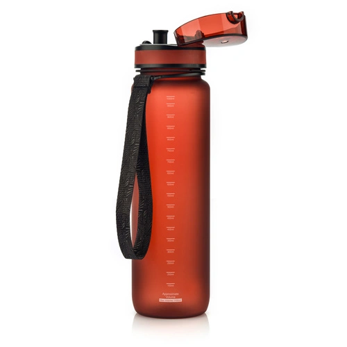 Sports water bottle Meteor 1000 ml red