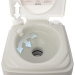 Portable toilet Meteor 10 l