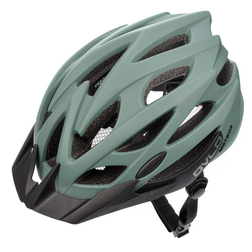 Kask rowerowy Meteor Ovlo M 55-58 cm zielony