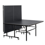 Zestaw stół do tenisa stołowego Meteor ciemnoszary plus siatka rollnet, 2 rakietki, 3 piłeczki