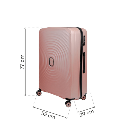 Large case SwissBags Echo 77 cm pink