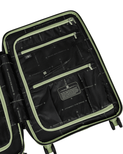 Walizka kabinowa SwissBags Tourist 55 cm zielony
