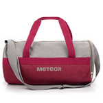 Torba fitness Meteor Siggy 25 l purpurowy/szary