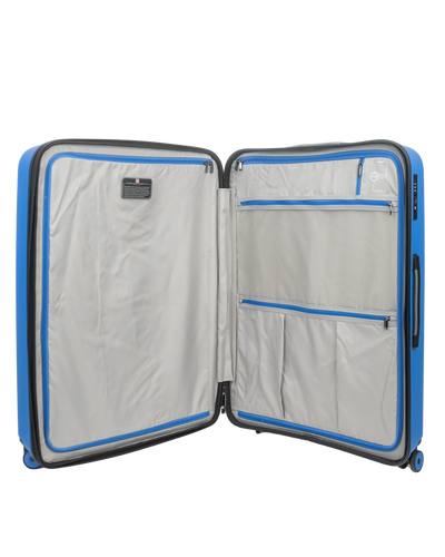 Średnia walizka SwissBags Echo 67 cm morski