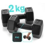 Cement dumbbell set 2x2 kg Meteor