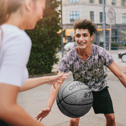 Basketball Meteor Ghost reflective white 7