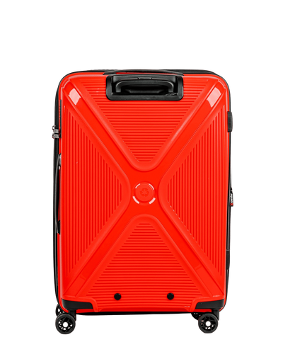 Średnia walizka SwissBags Cross-Box 67 cm czerwony