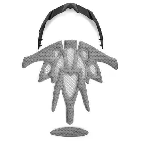 Kask rowerowy Meteor Gruver L 58-61 cm biały/czarny/pomarańczowy