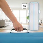 Inflatable air track Meteor 300 cm light blue