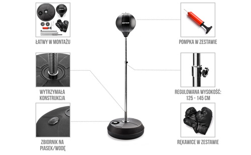 Punching ball Meteor 125-145 cm
