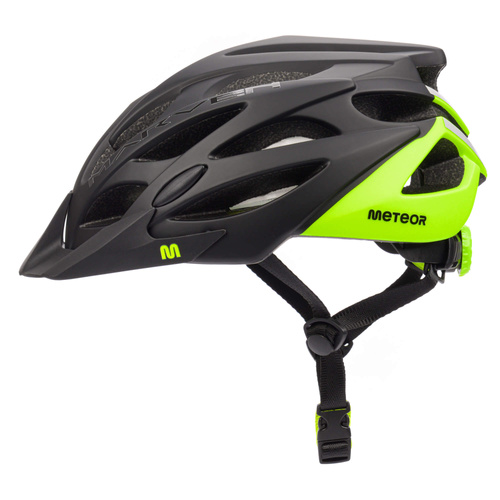 Bike helmet Meteor Marven S 52-56 cm black / green