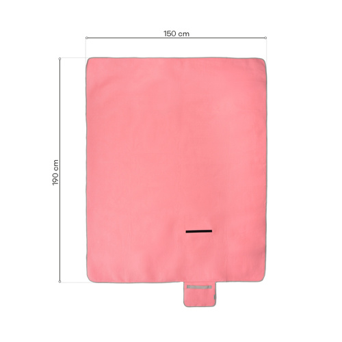 Picnic Blanket Meteor 150x190 cm pink