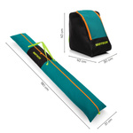 Ski set Meteor Croma green/black