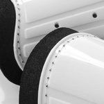 SOCCER SHIN GUARD METEOR M white