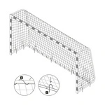 Meteor Football Goal 300x200x110 cm