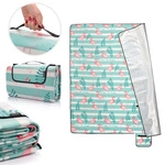 Picnic Blanket Meteor 2XL 200x200 cm flamingos