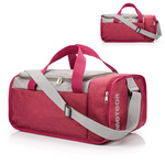 Torba fitness Meteor Nepr 20 l purpurowy/szary