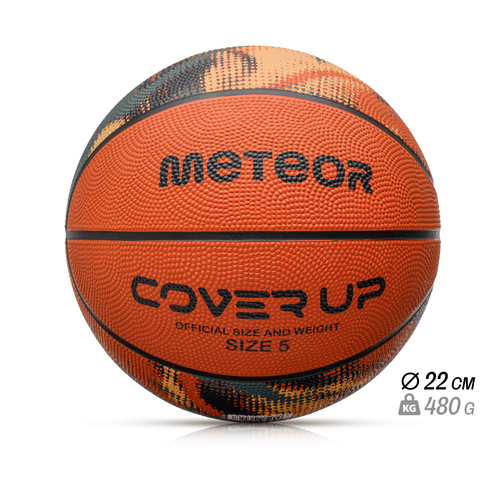 Piłka do koszykówki Meteor Cover up 5