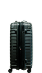 Średnia walizka SwissBags Diamond cut 67 cm metaliczny czarny