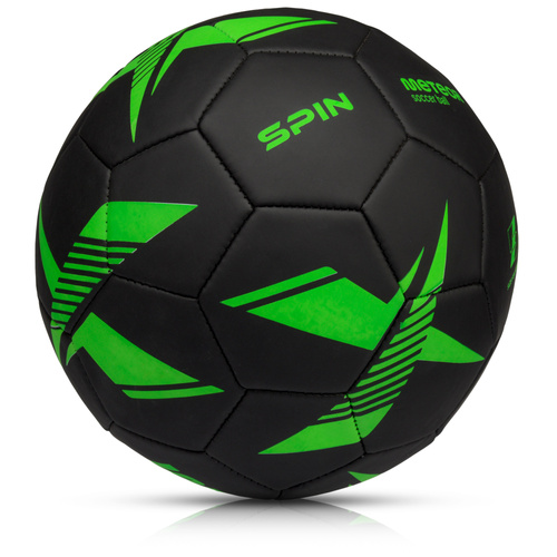 Meteor Spin Football 5 black/green