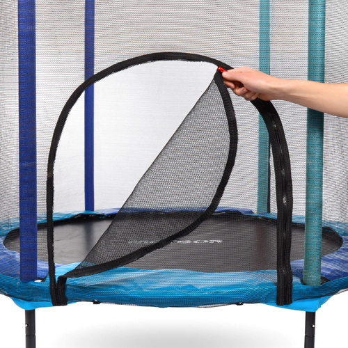 Trampolina dla dzieci Meteor TRP-65P 140 cm niebieski/jasny niebieski