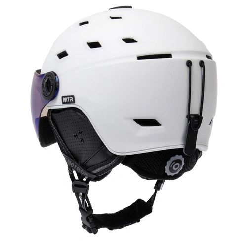 Ski helmet Meteor Glide L 58-61 cm white