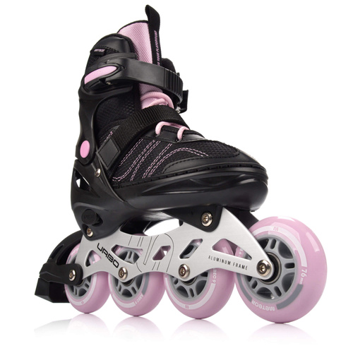Inline skates Meteor Urbo M 34-37 black/pink