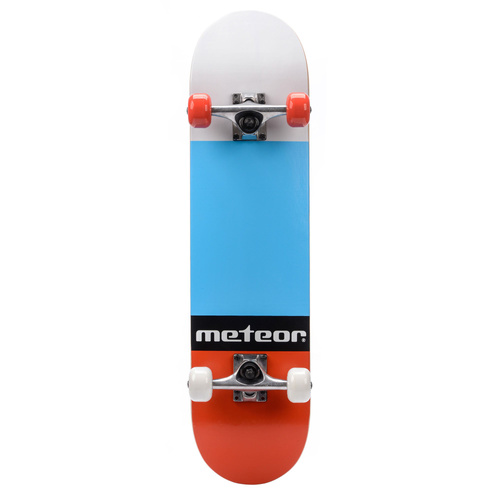 Skateboard Meteor Salty Red/Blue
