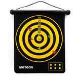 Magnetic dartboard Meteor roll-up, double-sided