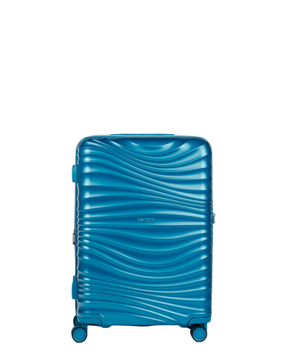 Średnia walizka SwissBags Cruise 65 cm turkusowy