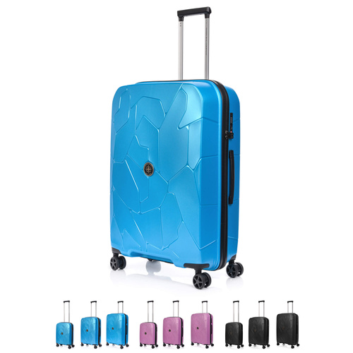 Duża walizka SwissBags Lava 75 cm niebieski