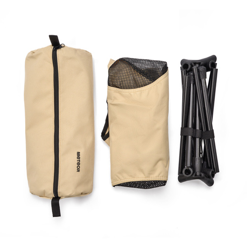 Krzesło składane Meteor Schelp beżowy