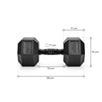 Meteor Hexagonal Dumbbell 17.5 kg