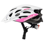 Meteor cycling helmet MV29 Drizzle L 58-61 cm white/pink